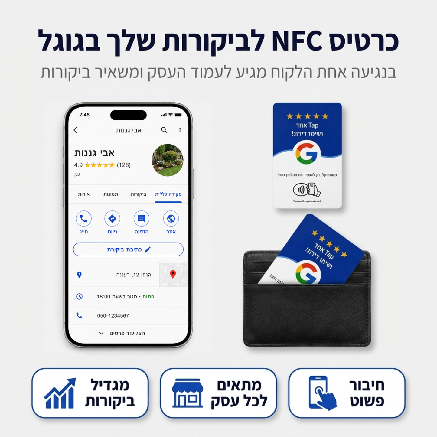 כרטיס NFC לארנק